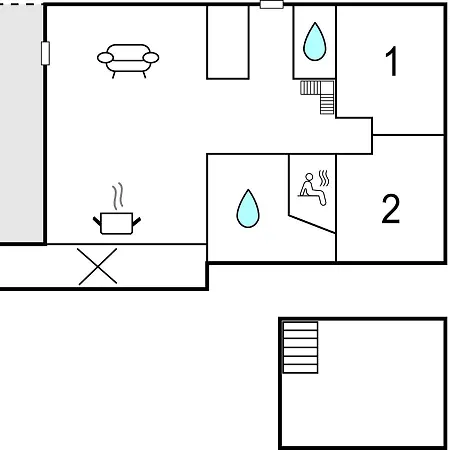 בית נופש Stunning In With Sauna Dagebüll