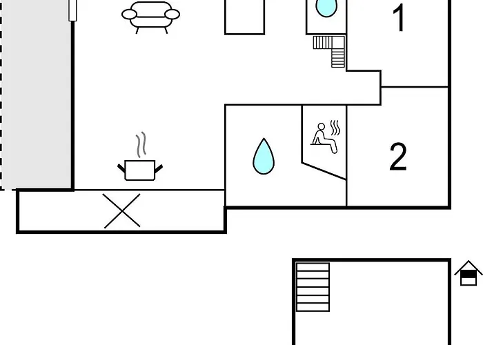 Casa de Férias Stunning In With Sauna Dagebüll